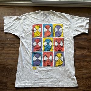 Vintage Spider-Man Andy Warhol 1993 t shirt size XXL